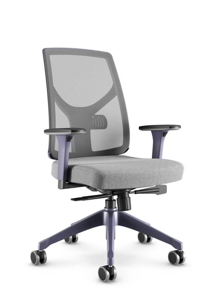 Cadeira Cavaletti Yon para Escritório Giratória 47101 - Base UP Cadeira Cavaletti Yon para Escritório Giratória 47101 - Base UP