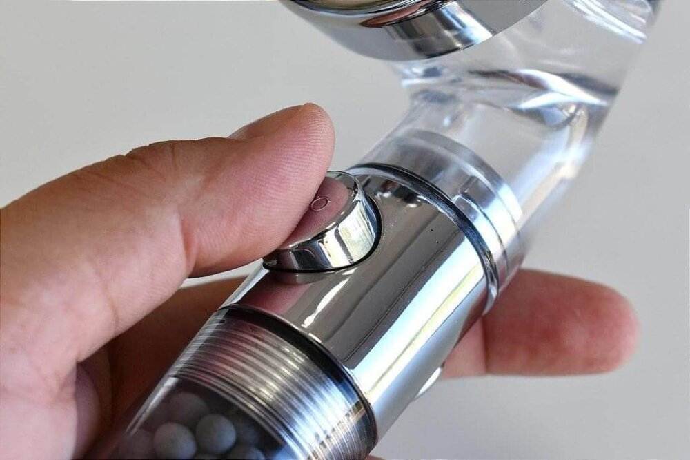 Kit Ducha Acqua Cleaner com Bioesferas de purificação Kixiki