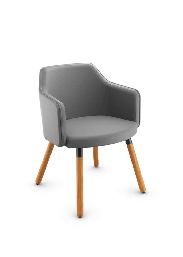 2fa3f1e0ae Cavaletti Duo - Poltrona Pé Palito Madeira Envernizada 36174