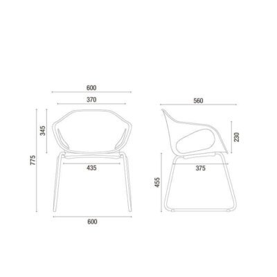 Cavaletti Stay - Cadeira Fixa Aproximação 33107 A Pé Arco