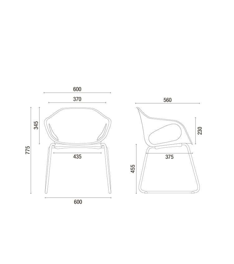 Cavaletti Stay - Cadeira Fixa Aproximação 33107 A Pé Arco