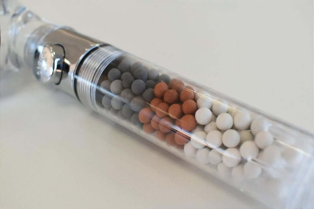 Kit Ducha Acqua Cleaner com Bioesferas de purificação Kixiki