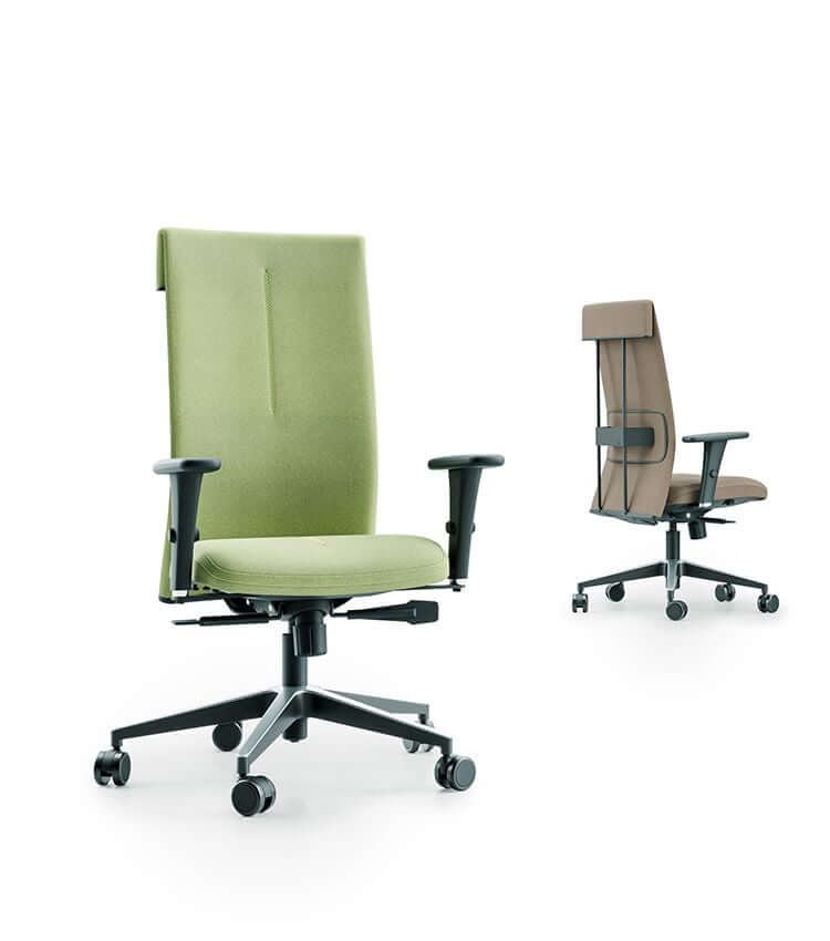 Cadeira Cavaletti Leef de Escritório Presidente 45001 Cadeira Cavaletti Leef de Escritório Presidente 45001