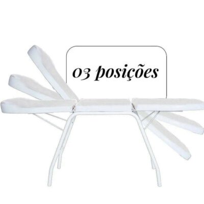 Maca de Massagem 3 Posições Branca