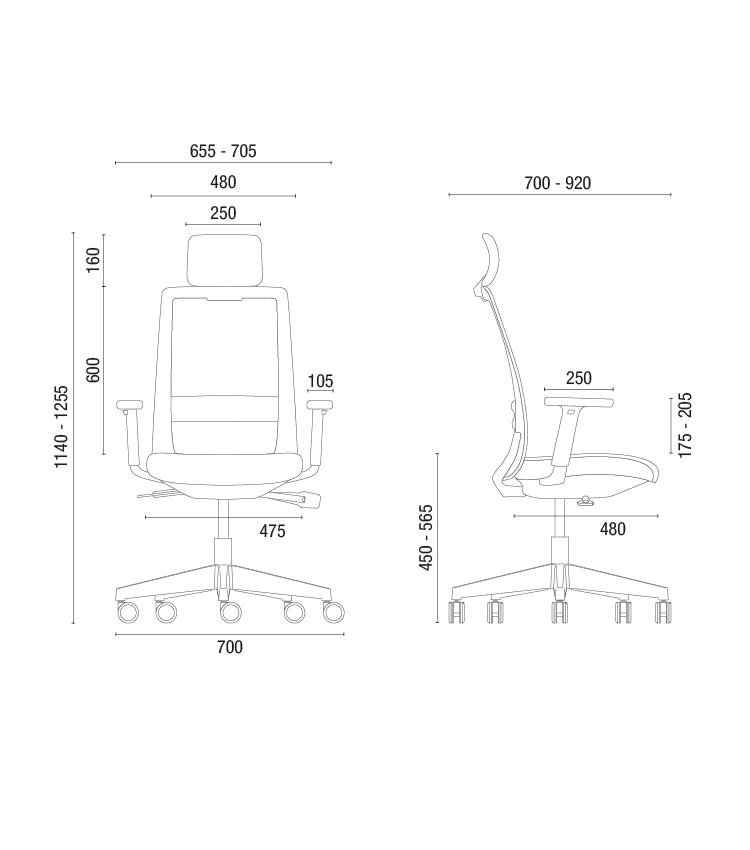 Cavaletti C4 - Cadeira para escritórioPresidente Giratória 29001 AC Cavaletti C4 - Cadeira para escritórioPresidente Giratória 29001 AC