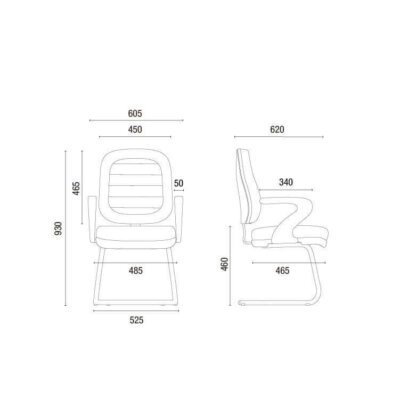 Cavaletti Start Plus - Cadeira de Aproximação Diretor 6006 S