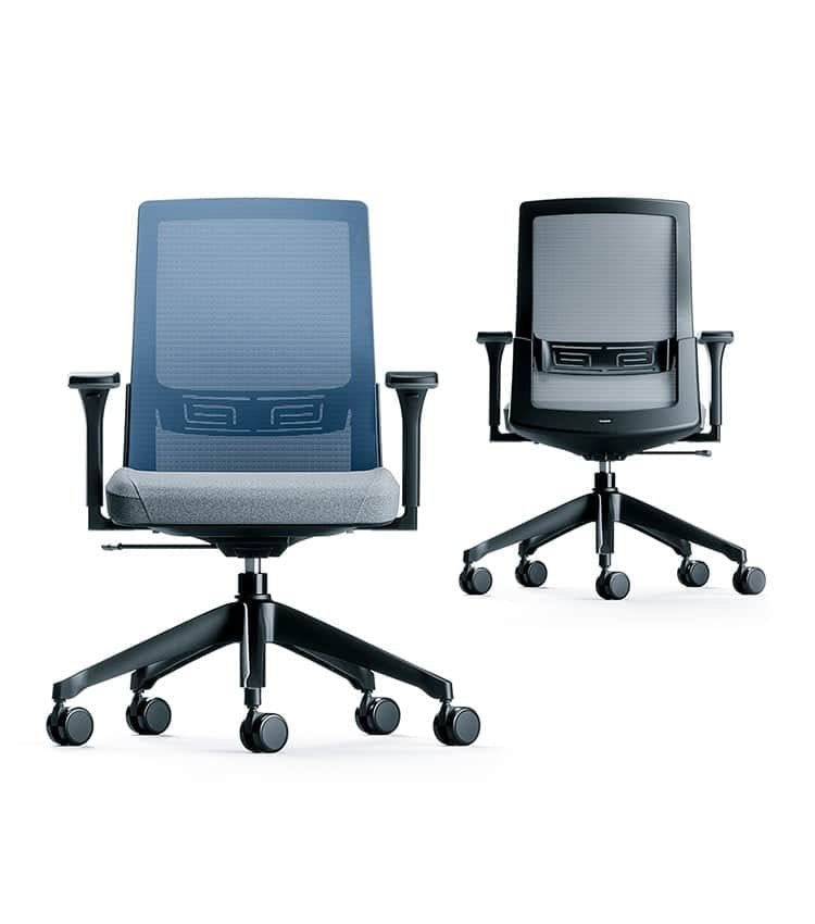 Cavaletti Moov - Cadeira para escritório Executiva Giratória 17101 - Encosto em tela