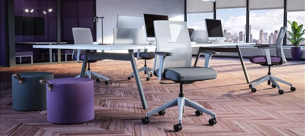 Cavaletti Moov - Cadeira para escritório Executiva Giratória 17101 - Encosto em tela