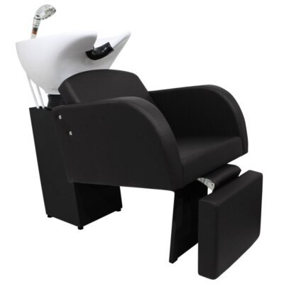 Lavatório Flex Capri com Cuba de Porcelana e Descanso de Pernas