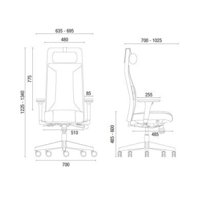 Cavaletti Way Gamer - Cadeira para escritório Presidente Giratória 19900