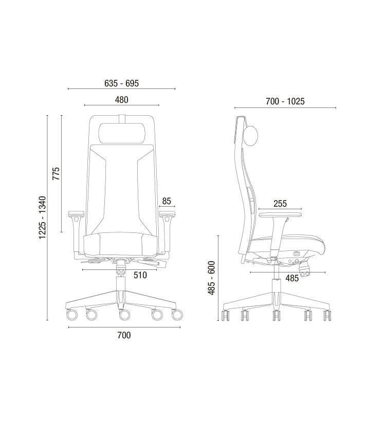 Cavaletti Way Gamer - Cadeira para escritório Presidente Giratória 19900