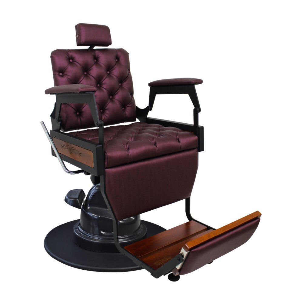 Cadeira de Barbeiro Hawk com Capitonê Cadeira de Barbeiro Hawk com Capitonê