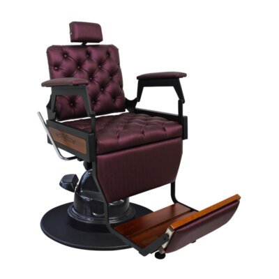 Cadeira de Barbeiro Hawk com Capitonê Cadeira de Barbeiro Hawk com Capitonê