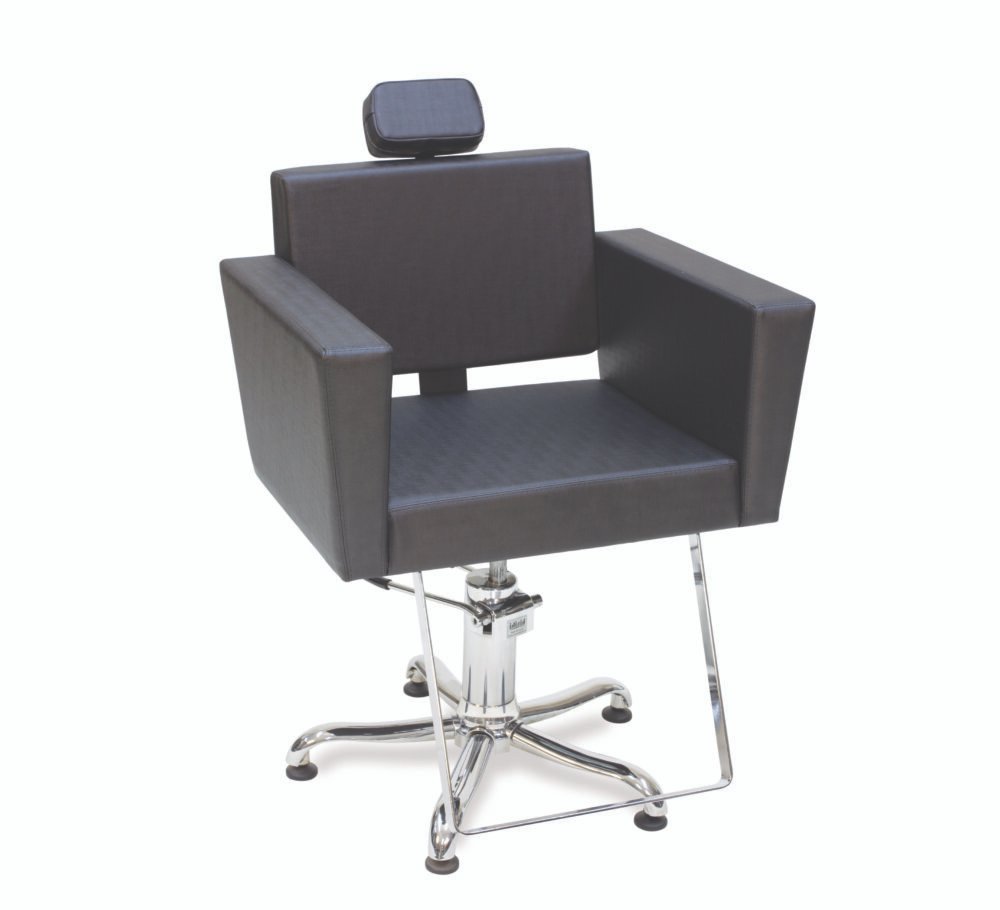 Cadeira Niagara Fixa Branca Cadeira de Cabeleireiro Niágara Reclinável Base Luxo - PRONTA ENTREGA