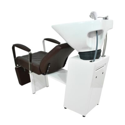 Lavatório Flex Lady com Cuba de Porcelana e Descanso de Pernas