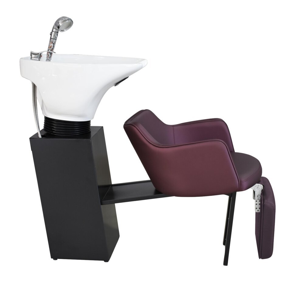 Lavatório Nature com Cuba de Porcelana e Descanso de pernas