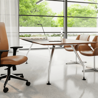 Cadeira Cavaletti Leef de Escritório Presidente 45001 Cadeira Cavaletti Leef de Escritório Presidente 45001