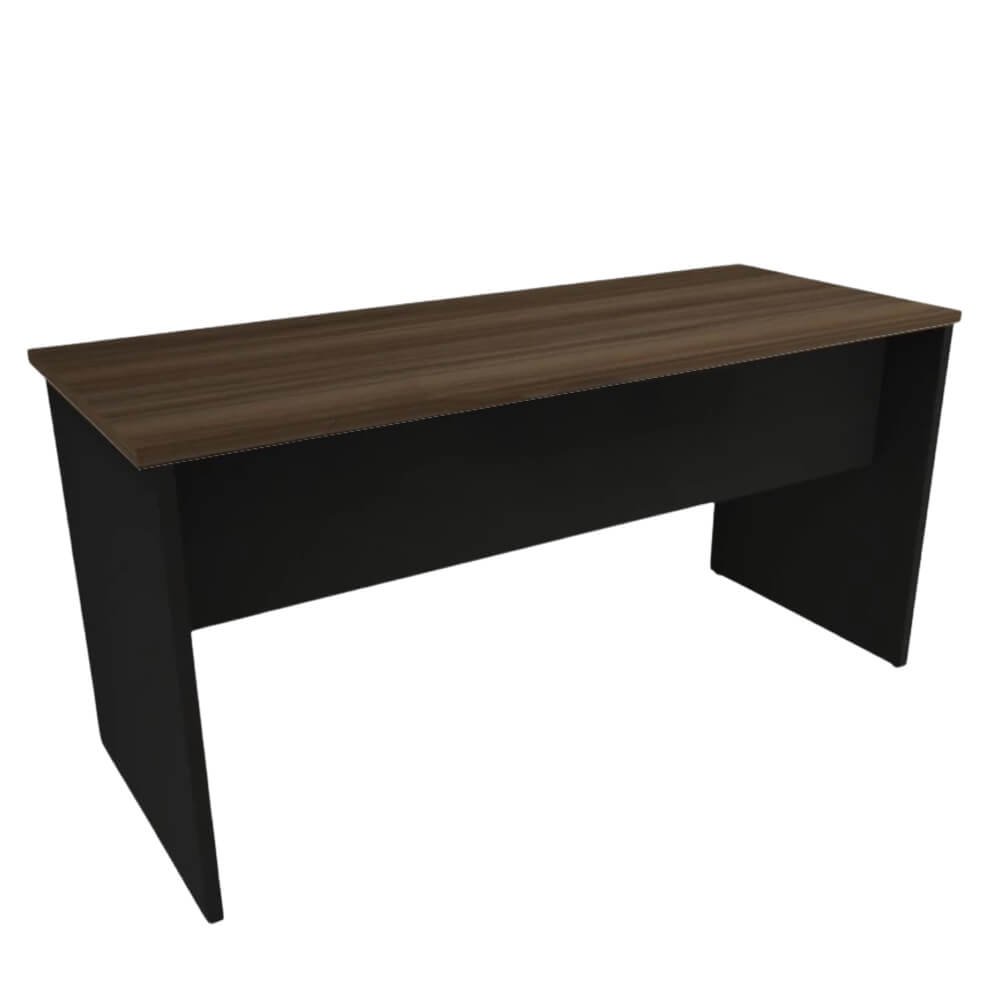 Mesa-Reta-Pé-Painel-M25---1500mm-Nogal Mesa Reta Pé Painel M25