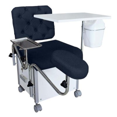 Ciranda para manicure Vicenza com Acessórios e Capitonê