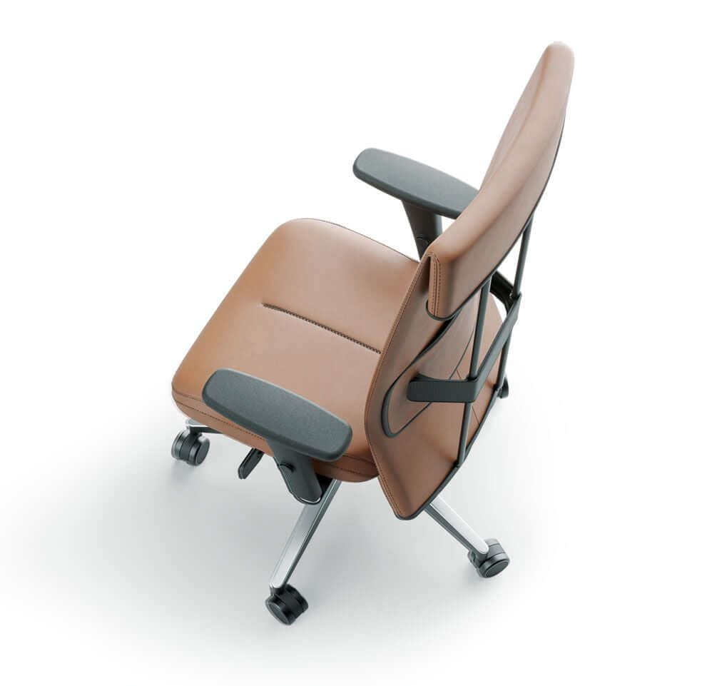 Cadeira Cavaletti Leef de Escritório Presidente 45001 Cadeira Cavaletti Leef de Escritório Presidente 45001