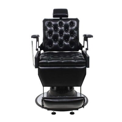 Cadeira de Barbeiro Hawk Silver com Capitonê Cadeira de Barbeiro Hawk Silver com Capitonê