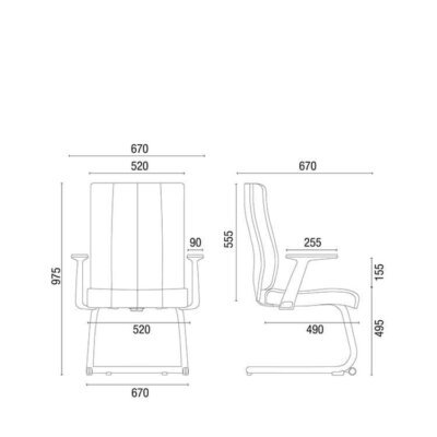 Cavaletti Essence - Cadeira para escritório Diretor Aproximação 20506 S Cavaletti Essence - Cadeira para escritório Diretor Aproximação 20506 S