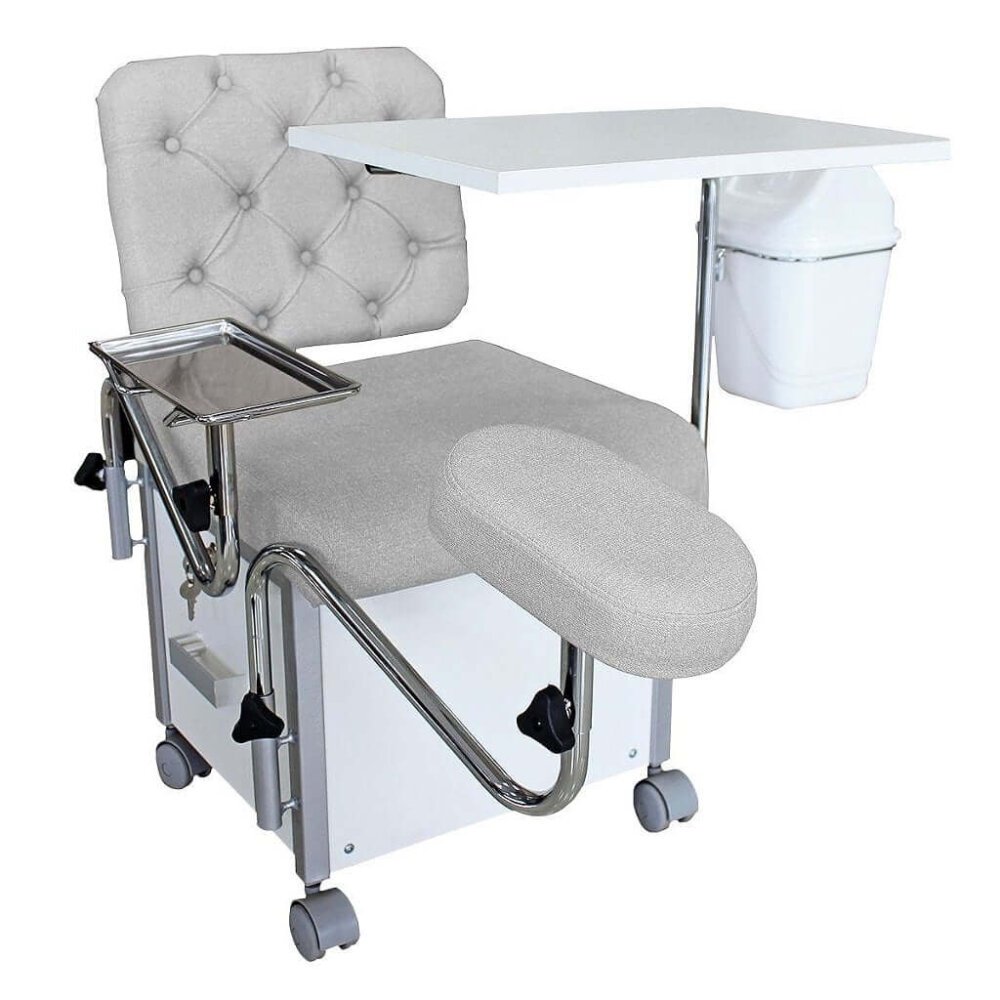 Ciranda para manicure Vicenza com Acessórios e Capitonê