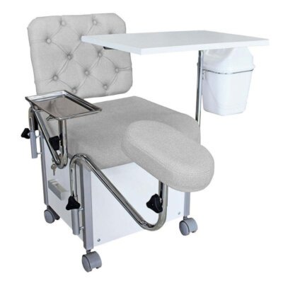 Ciranda para manicure Vicenza com Acessórios e Capitonê