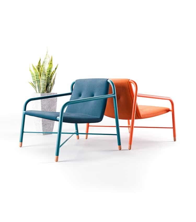 Cavaletti Stretch - Poltrona base 4 pés e base esqui 36906