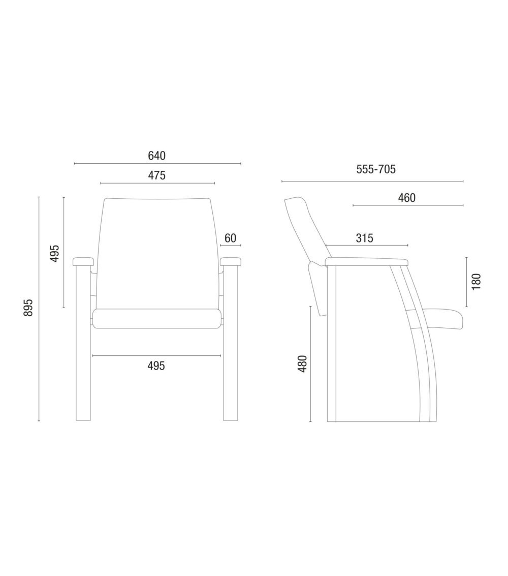 Cavaletti Coletiva - Poltrona Auditório 12018 E 12020