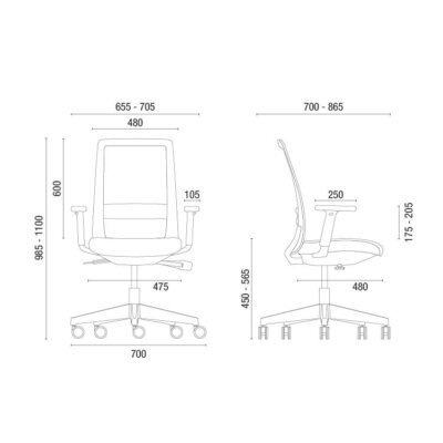 Cavaletti C4 - Cadeira para escritórioPresidente Giratória 29001 AC Cavaletti C4 - Cadeira para escritórioPresidente Giratória 29001 AC
