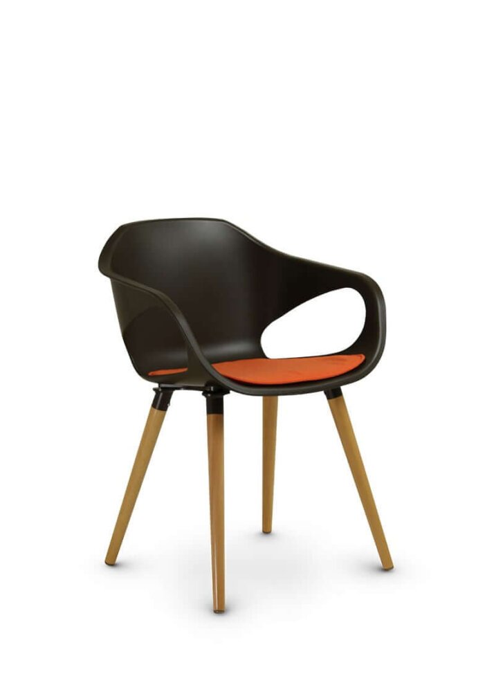 Cavaletti Stay - Cadeira Fixa Aproximação 33206 Pé Palito em Madeira