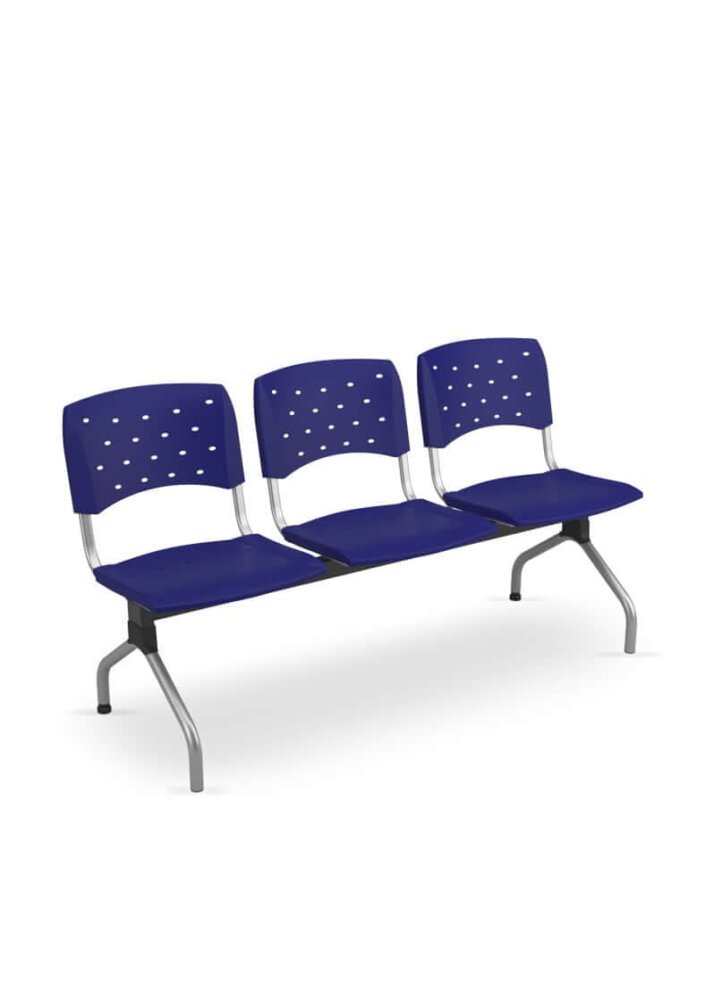 Cavaletti Viva - Conjunto Cadeira Auditório Longarina 35010