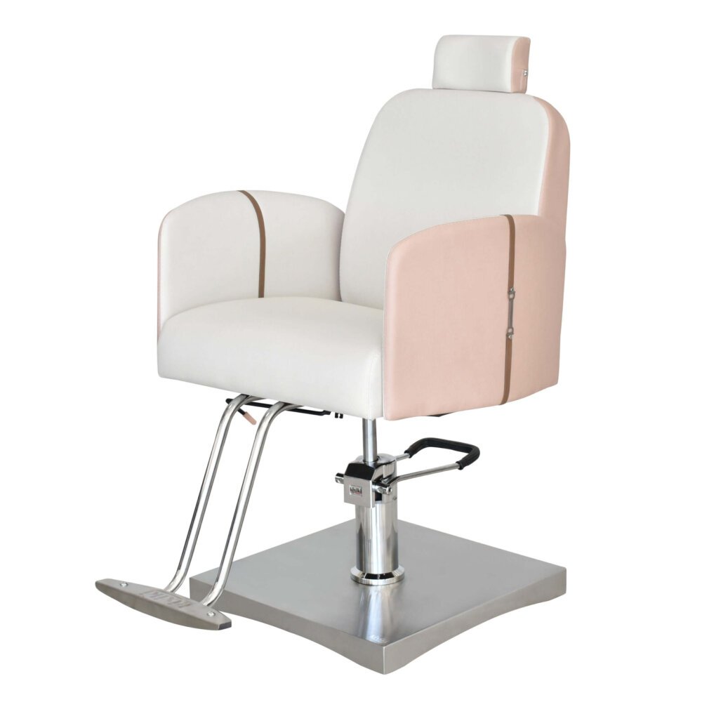 Cadeira de cabeleireiro Vogue Reclinável para Salão de Beleza