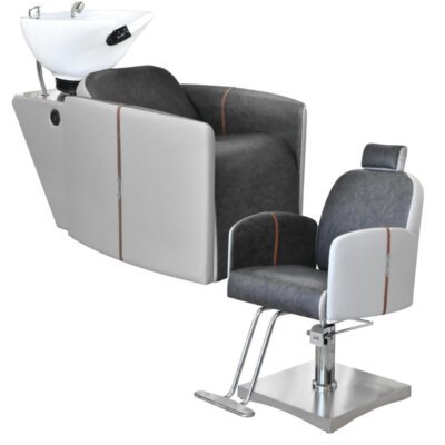 COMBO Lavatório Vogue Premium completo + Cadeira Vogue reclinável - PRONTA ENTREGA image-1754511202439