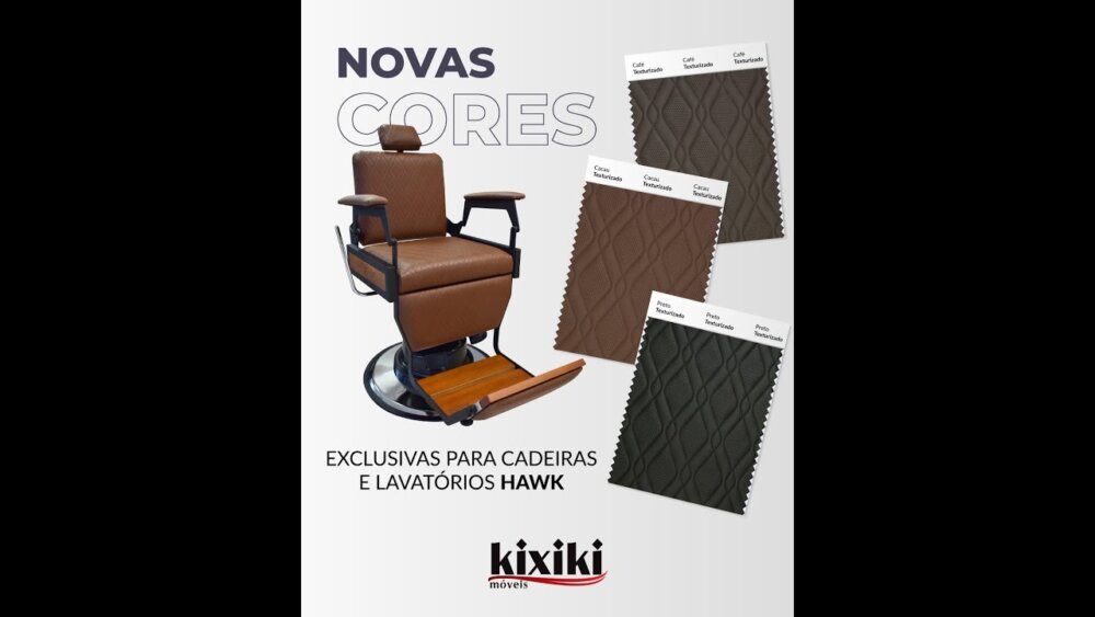 Cadeira Barbeiro Reclinável Hawk - Tarcila Móveis