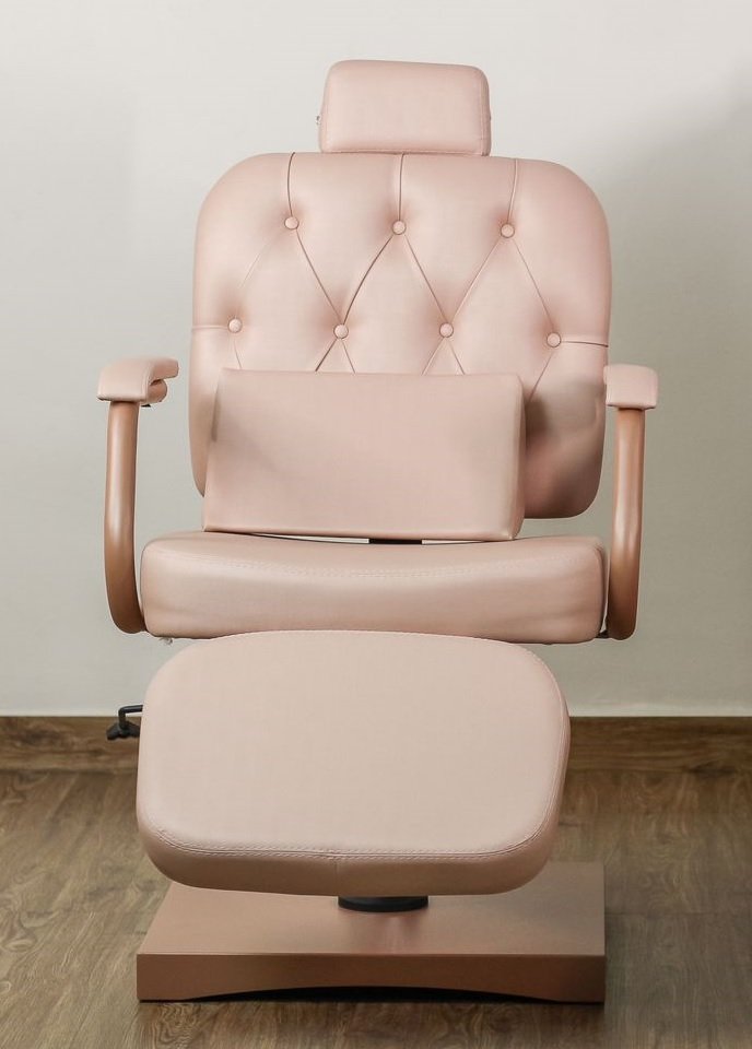 Poltrona Reclinável Cadeira Barbeiro Salão Beleza + Lombar