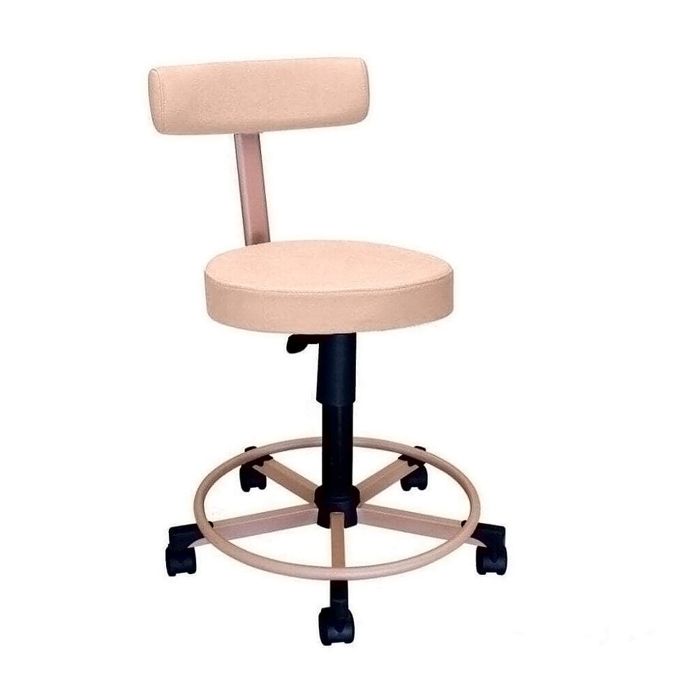 Combo Cadeira e Mocho Rose Beauty para Salão de Beleza Combo Cadeira e Mocho Rose Beauty para Salão de Beleza