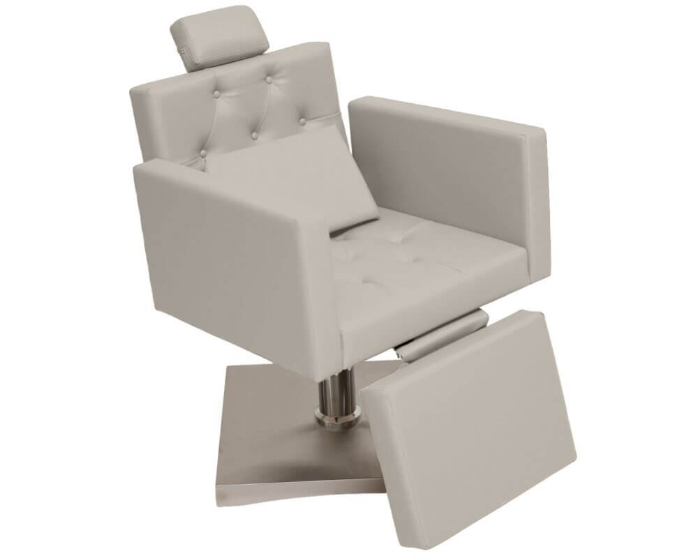 Cadeira Diva Reclinável com Descanso de pernas para Salão de Beleza