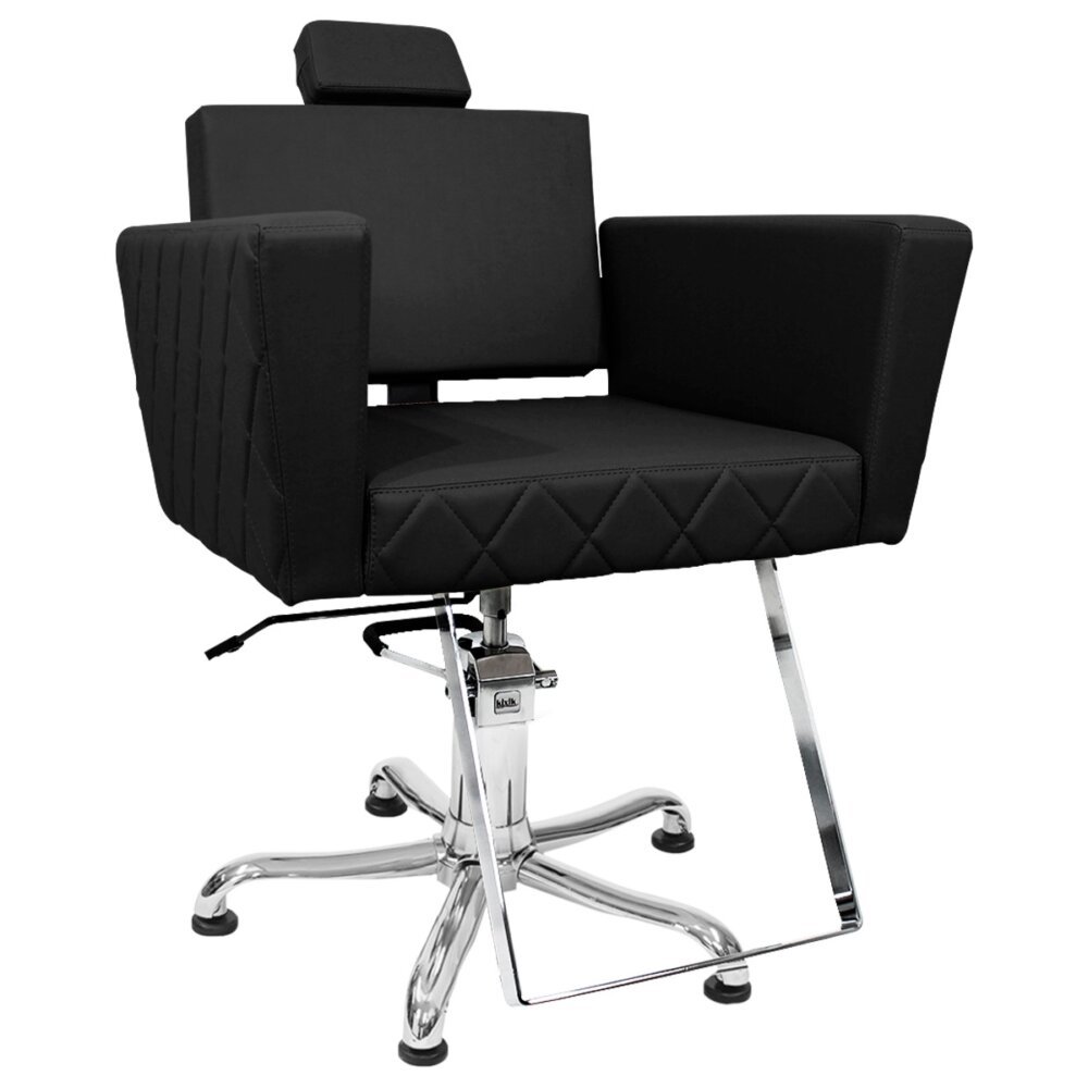 Cadeira de Cabeleireiro Niágara Reclinável com Matelassê