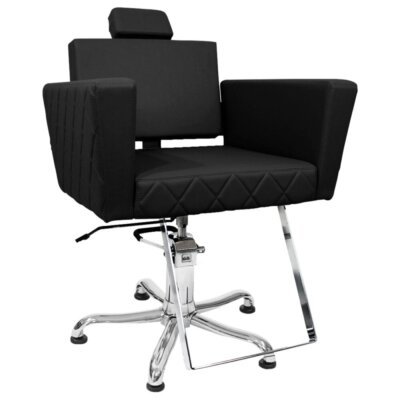 Cadeira de Cabeleireiro Niágara Reclinável com Matelassê