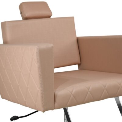 Cadeira de Cabeleireiro Niágara Reclinável com Matelassê