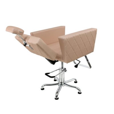 Cadeira de Cabeleireiro Niágara Reclinável com Matelassê