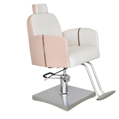 Cadeira de cabeleireiro Vogue Reclinável para Salão de Beleza