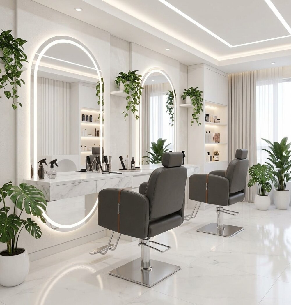 Cadeira Vogue Reclinável para Salão de Beleza Cadeira Vogue Reclinável para Salão de Beleza