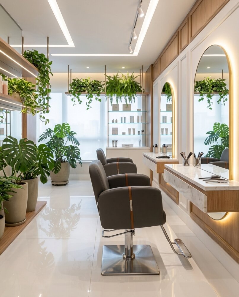 Cadeira Vogue Fixa para Cabeleireiro e Salão Cadeira Vogue Fixa para Cabeleireiro e Salão
