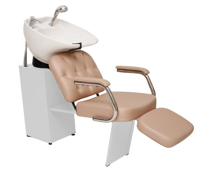 Lavatório Beauty com Descanso de Pernas para Salão de Beleza