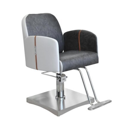 Cadeira Vogue Fixa com base quadrada para Salão de Beleza