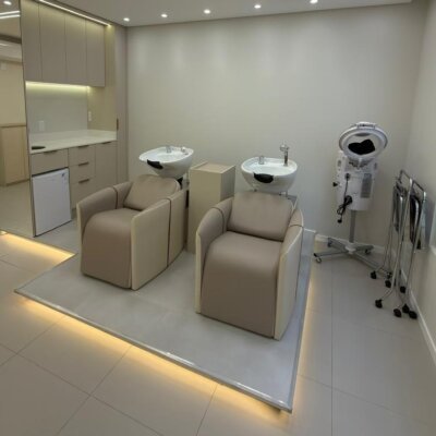 Lavatório Vogue Premium com Massageador e Elevação de Pernas Elétrica Lavatório Vogue Premium com Massageador e Elevação de Pernas Elétrica