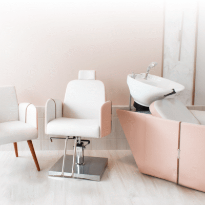 Cadeira Vogue Fixa com base quadrada para Salão de Beleza Cadeira Vogue Fixa com base quadrada para Salão de Beleza